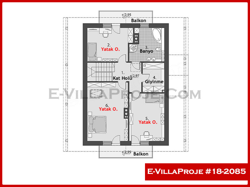 Ev Villa Proje #18 - 2085 Thumbnail 3