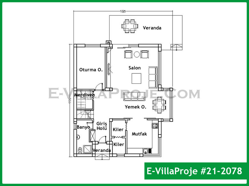 Ev Villa Proje #21 - 2078 Thumbnail 2