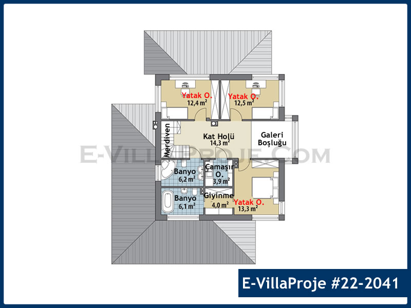 Ev Villa Proje #22 - 2041 Thumbnail 3