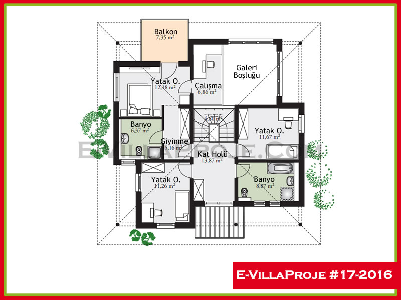 Ev Villa Proje #17 - 2016 Thumbnail 3