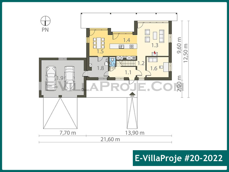 Ev Villa Proje #20 - 2022 Thumbnail 2