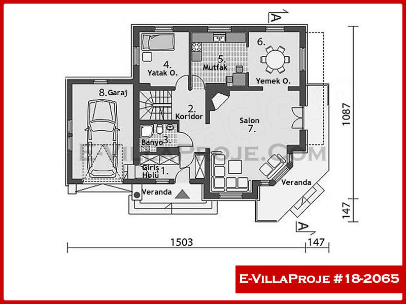 Ev Villa Proje #18 - 2065 Thumbnail 2