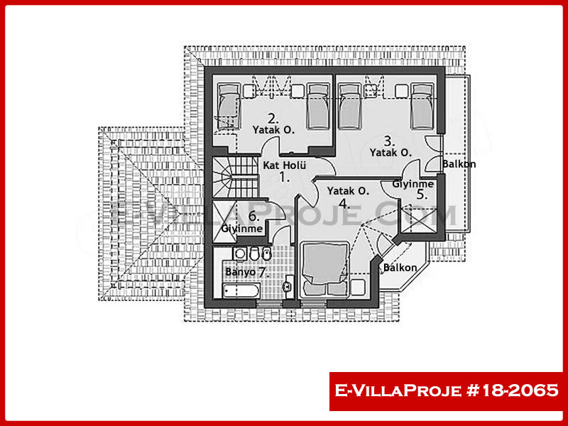 Ev Villa Proje #18 - 2065 Thumbnail 3