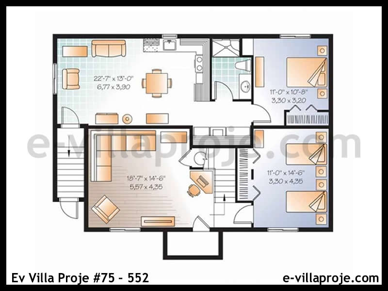 Ev Villa Proje #75 - 552 Thumbnail 3