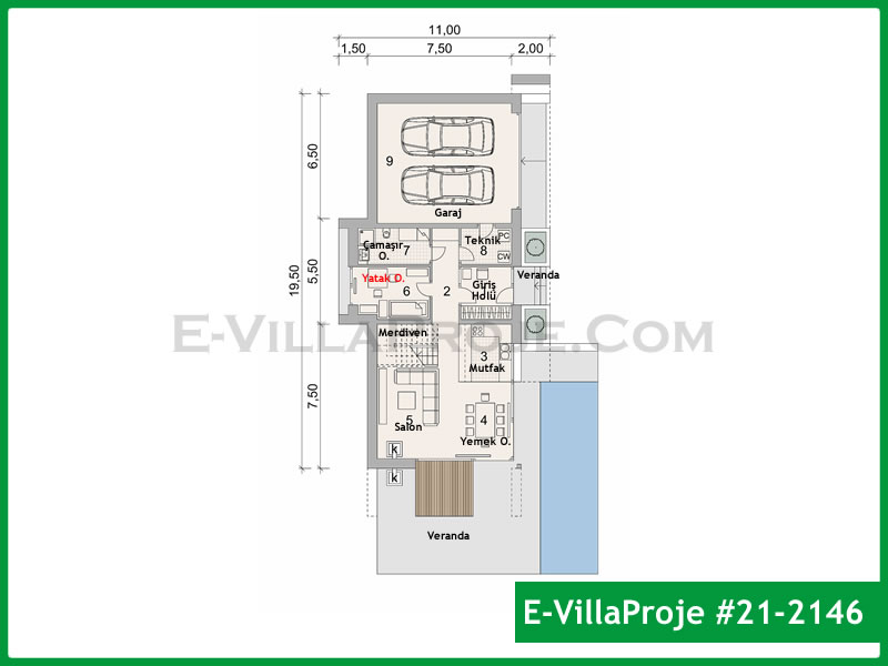 Ev Villa Proje #21 - 2146 Thumbnail 2