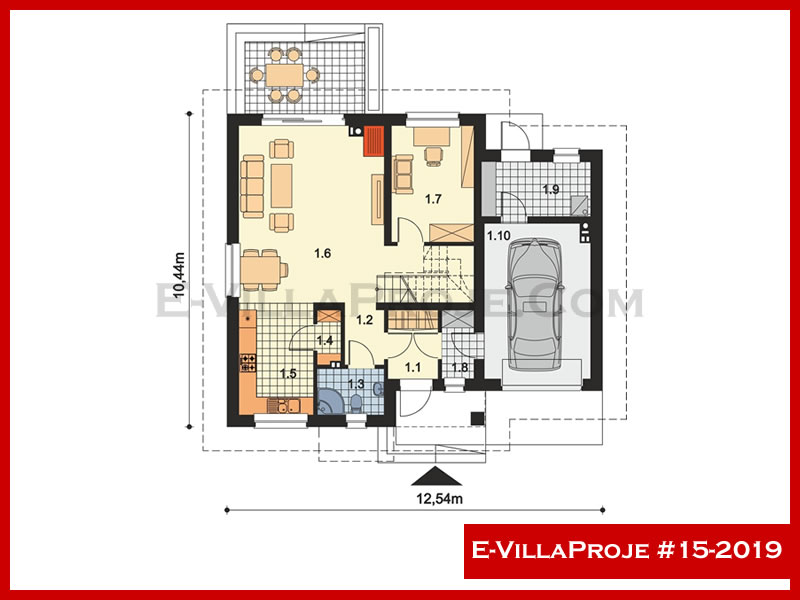 Ev Villa Proje #15 - 2019 Thumbnail 2