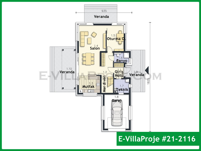 Ev Villa Proje #21 - 2116 Thumbnail 2