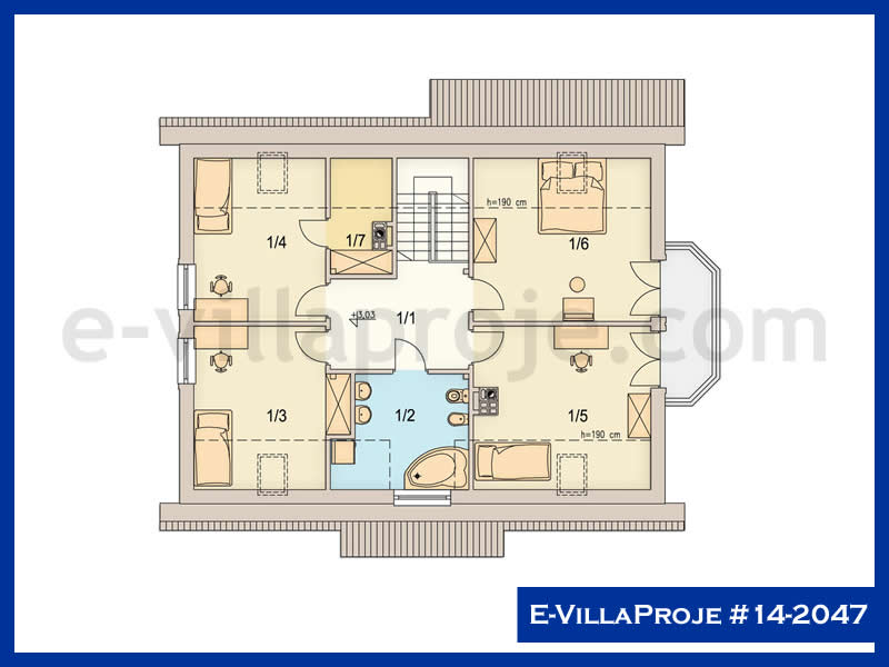 Ev Villa Proje #14 - 2047 Thumbnail 3
