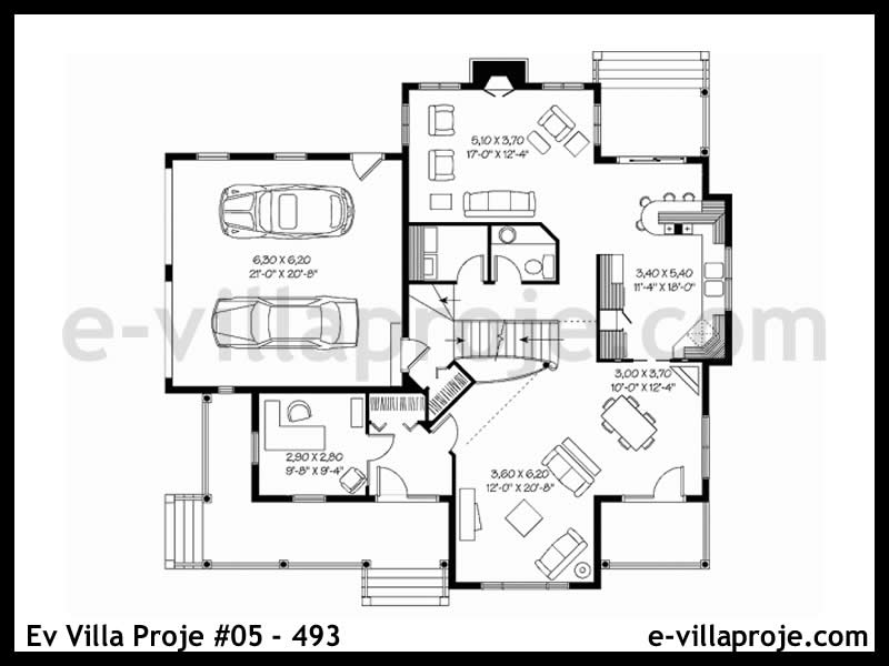 Ev Villa Proje #05 - 493 Thumbnail 2