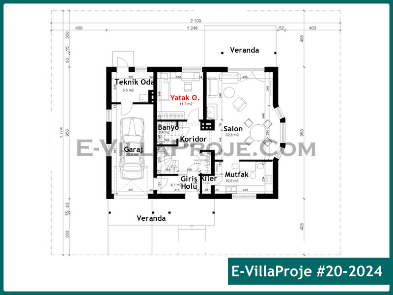 Ev Villa Proje #20 - 2024 Thumbnail 2