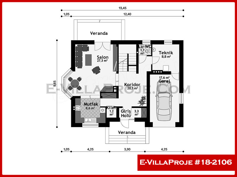 Ev Villa Proje #18 - 2106 Thumbnail 2