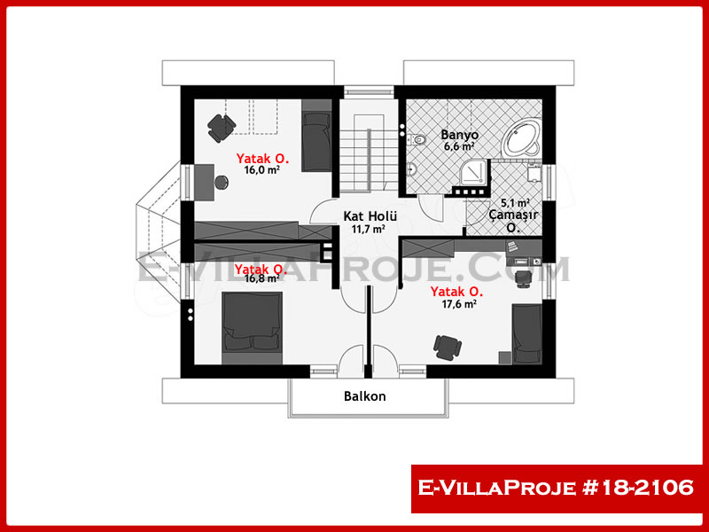 Ev Villa Proje #18 - 2106 Thumbnail 3