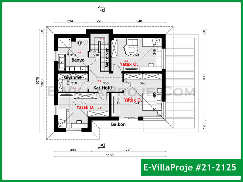 Ev Villa Proje #21 - 2125 Thumbnail 3