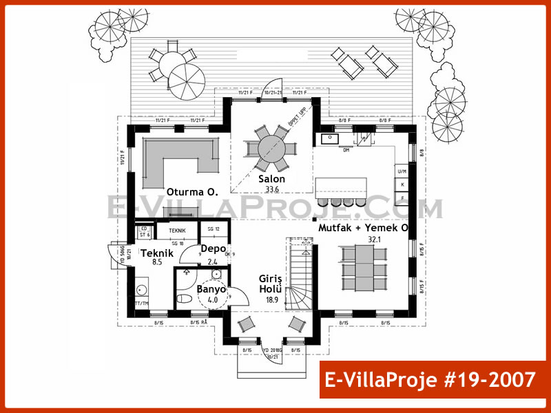 Ev Villa Proje #19 - 2007 Thumbnail 2