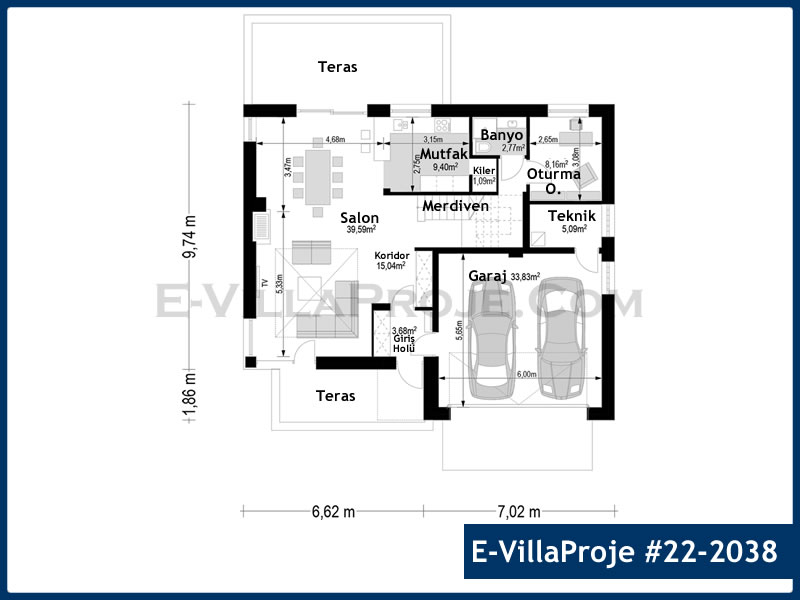Ev Villa Proje #22 - 2038 Thumbnail 2