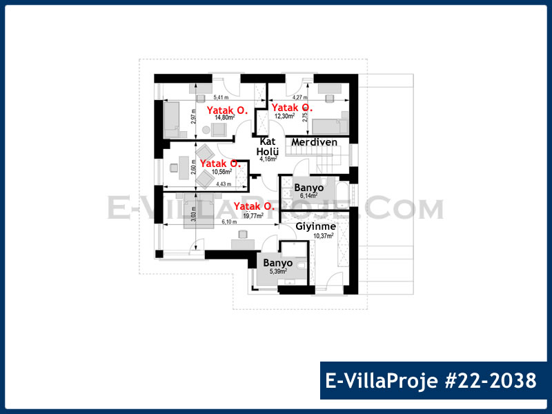 Ev Villa Proje #22 - 2038 Thumbnail 3