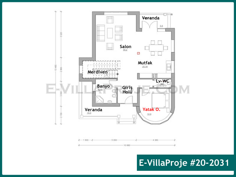 Ev Villa Proje #20 - 2031 Thumbnail 2