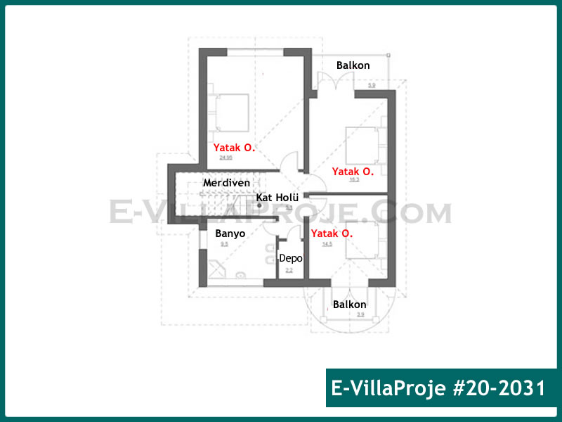 Ev Villa Proje #20 - 2031 Thumbnail 3