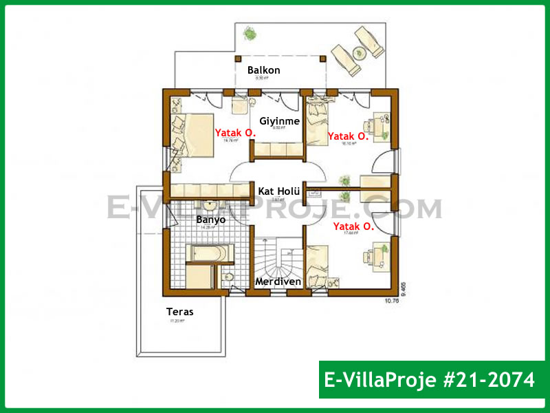 Ev Villa Proje #21 - 2074 Thumbnail 3
