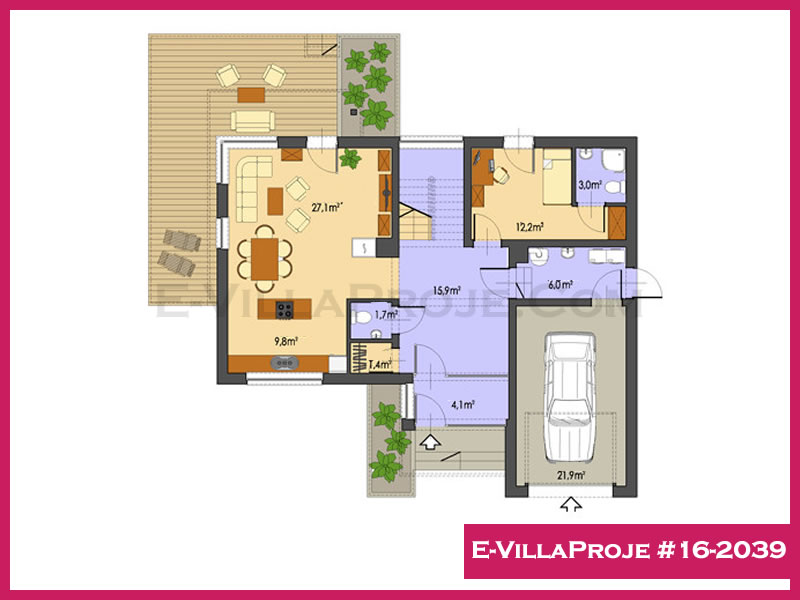 Ev Villa Proje #16 - 2039 Thumbnail 2
