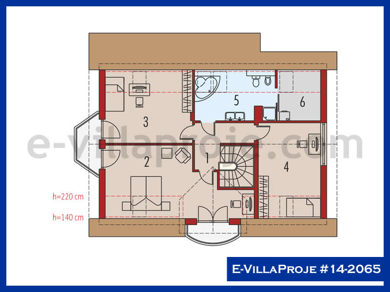 Ev Villa Proje #14 - 2065 Thumbnail 3