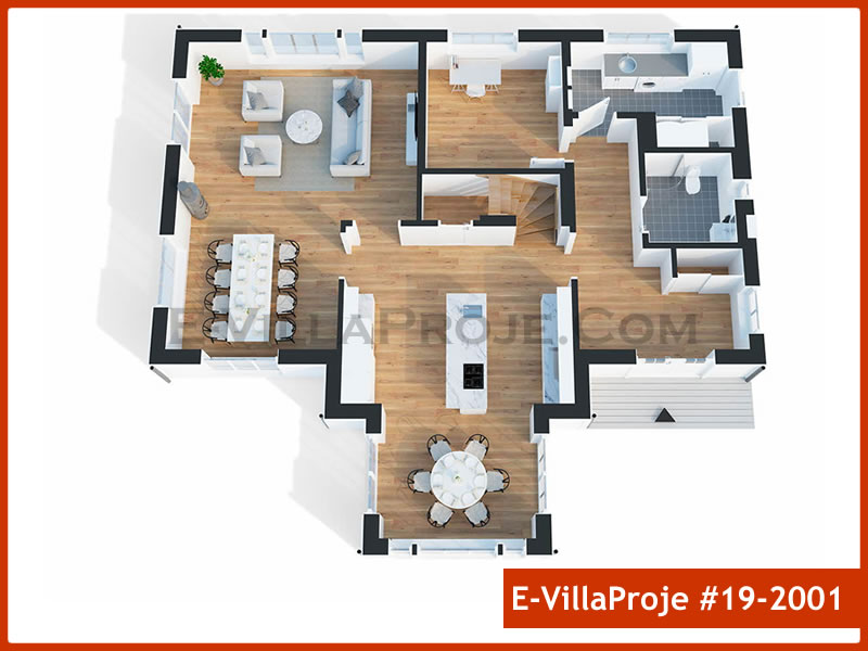 Ev Villa Proje #19 - 2001 Thumbnail 10