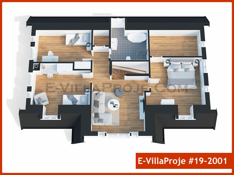 Ev Villa Proje #19 - 2001 Thumbnail 11