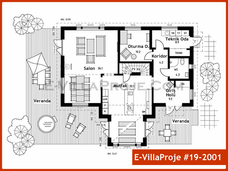 Ev Villa Proje #19 - 2001 Thumbnail 2