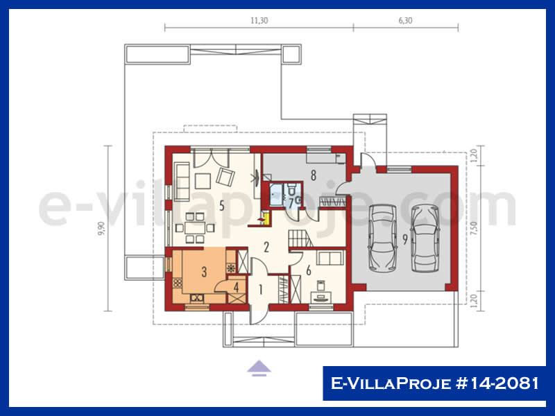 Ev Villa Proje #14 - 2081 Thumbnail 2