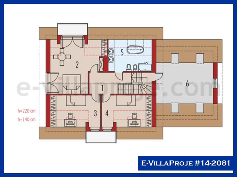 Ev Villa Proje #14 - 2081 Thumbnail 3