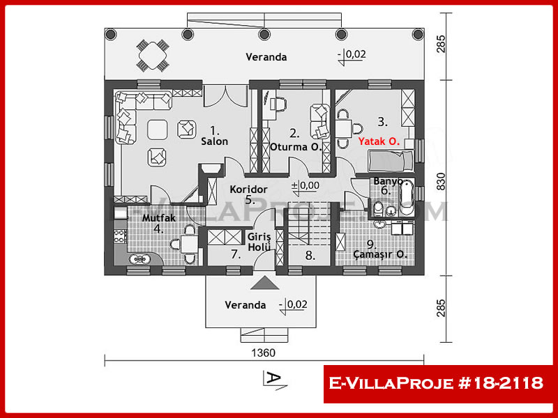 Ev Villa Proje #18 - 2118 Thumbnail 2