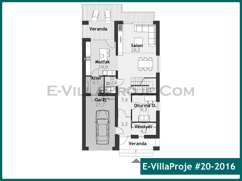 Ev Villa Proje #20 - 2016 Thumbnail 2