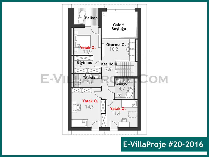 Ev Villa Proje #20 - 2016 Thumbnail 3