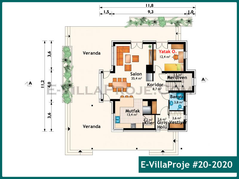Ev Villa Proje #20 - 2020 Thumbnail 2