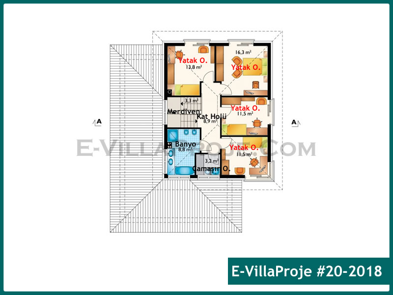 Ev Villa Proje #20 - 2018 Thumbnail 3
