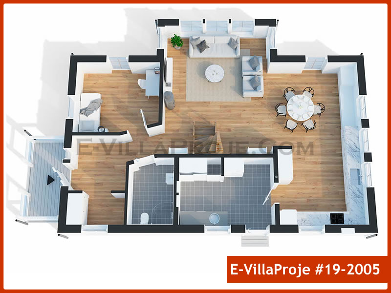 Ev Villa Proje #19 - 2005 Thumbnail 10