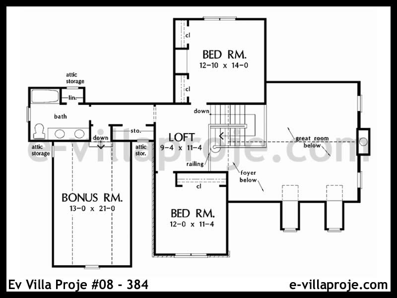 Ev Villa Proje #08 - 384 Thumbnail 3