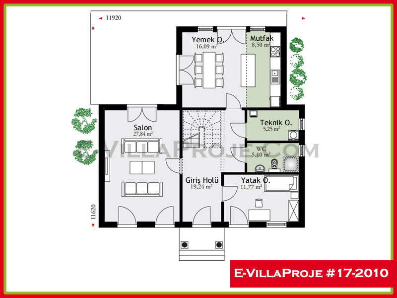 Ev Villa Proje #17 - 2010 Thumbnail 2