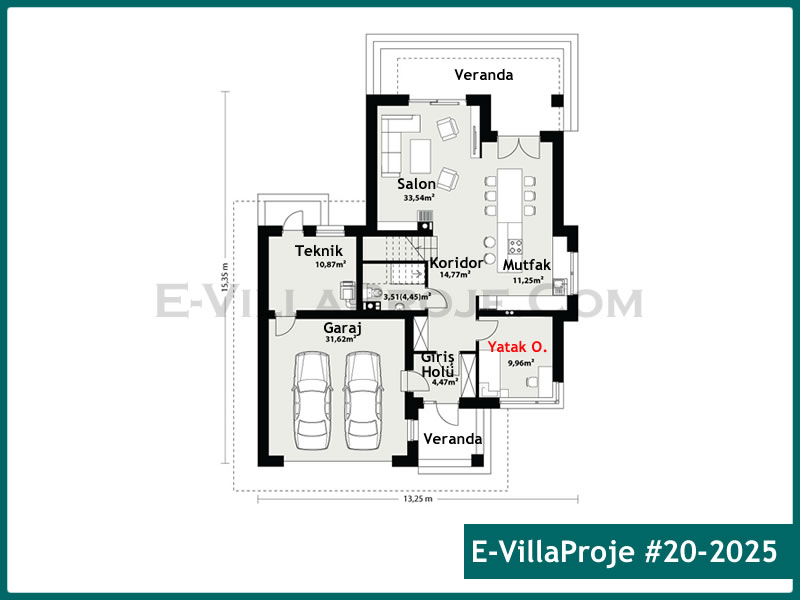 Ev Villa Proje #20 - 2025 Thumbnail 2
