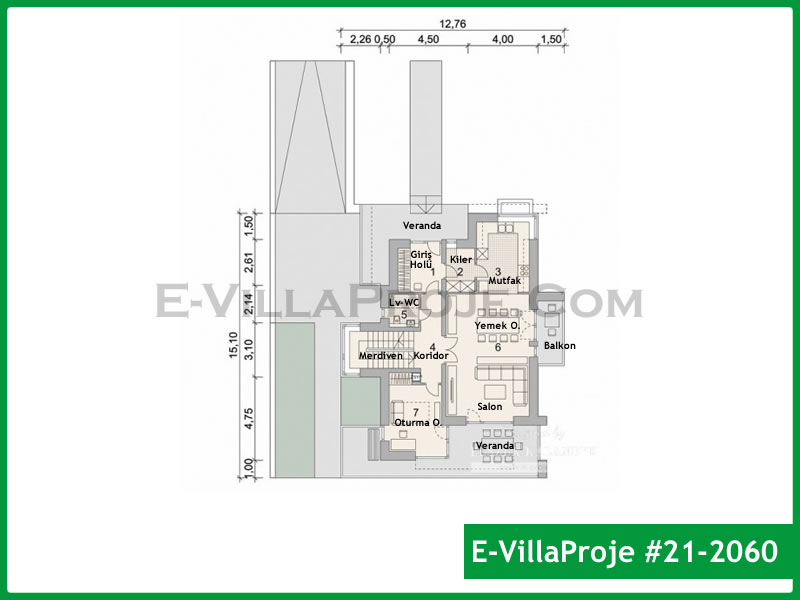 Ev Villa Proje #21 - 2060 Thumbnail 2