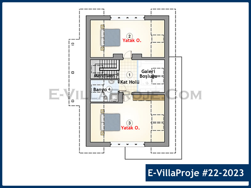 Ev Villa Proje #22 - 2023 Thumbnail 3