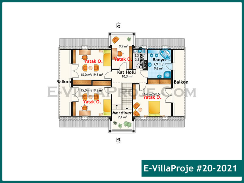 Ev Villa Proje #20 - 2021 Thumbnail 3