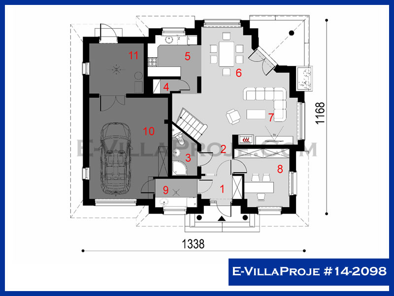 Ev Villa Proje #14 - 2098 Thumbnail 2