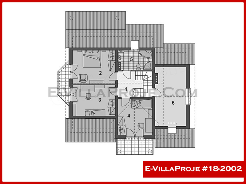 Ev Villa Proje #18 - 2002 Thumbnail 3