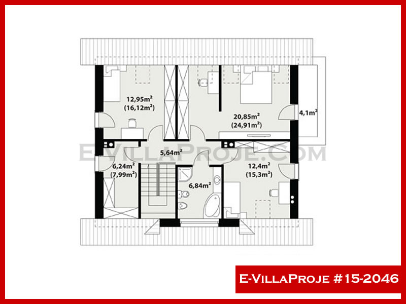 Ev Villa Proje #15 - 2046 Thumbnail 3