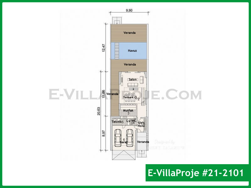 Ev Villa Proje #21 - 2101 Thumbnail 2