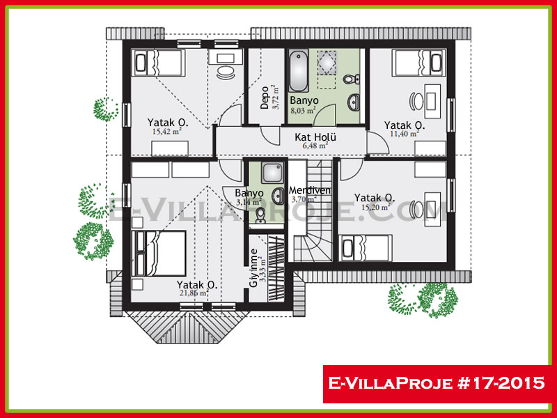 Ev Villa Proje #17 - 2015 Thumbnail 3