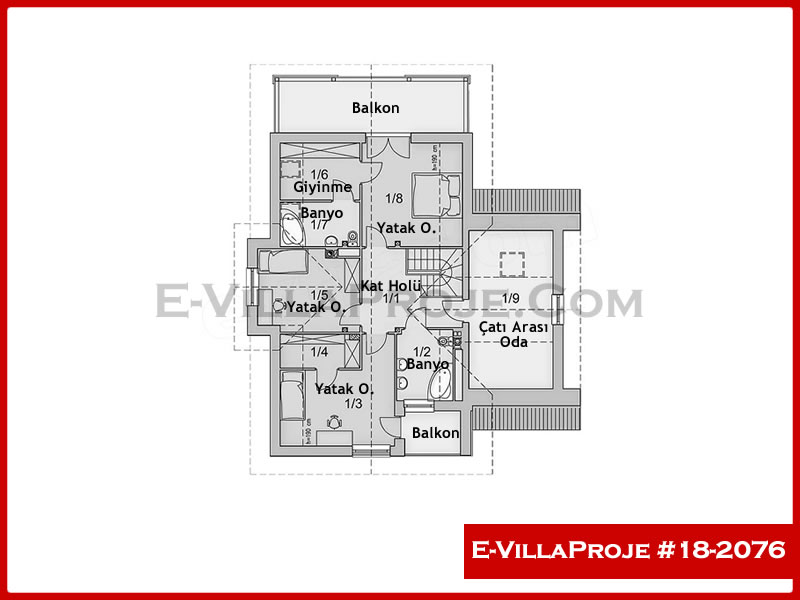 Ev Villa Proje #18 - 2076 Thumbnail 3