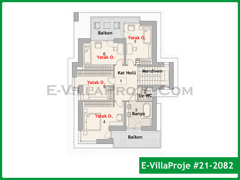 Ev Villa Proje #21 - 2082 Thumbnail 3