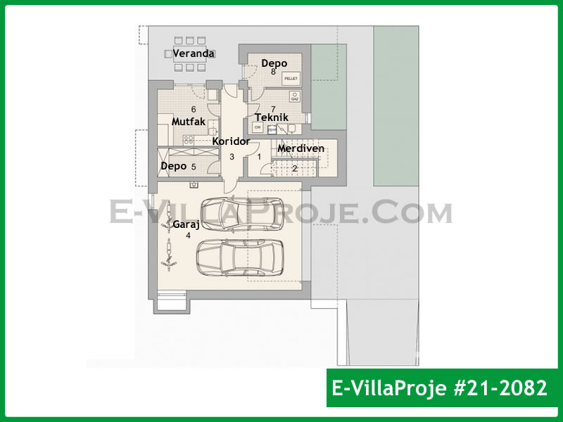 Ev Villa Proje #21 - 2082 Thumbnail 4